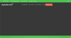 Desktop Screenshot of capital-services.com